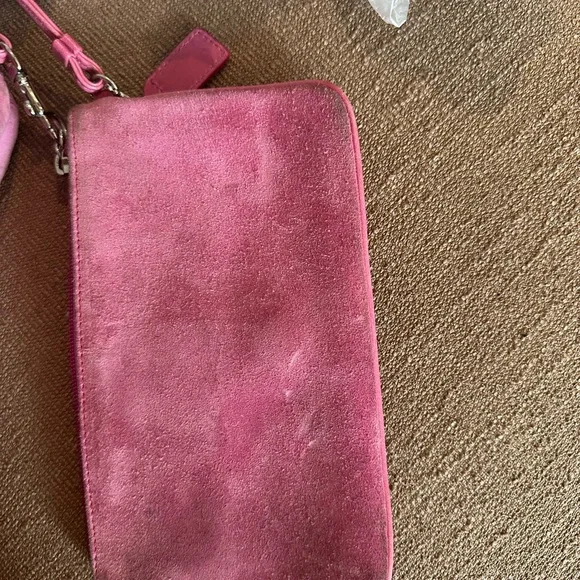 Vintage coach bag, beautiful suede - Picture 10 of 10